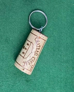 Wine Cork Keyring