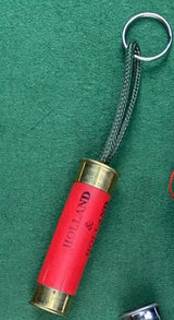 Shotgun cartridge keyrings