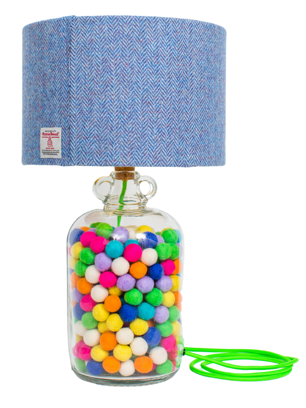 Build Your Own Pompom Lamp